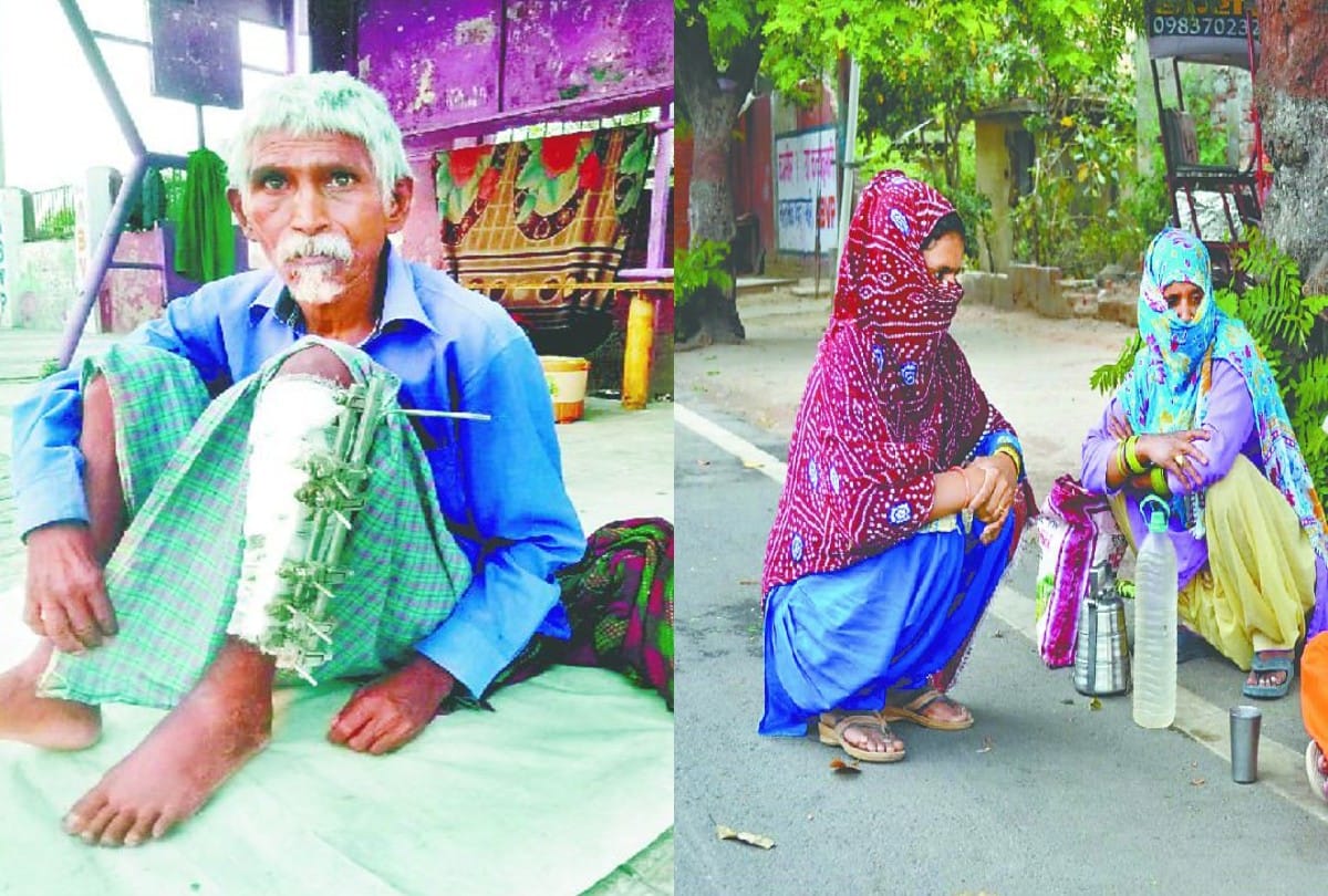 Sn Medical College Patient Wait For Treatment In Lockdown