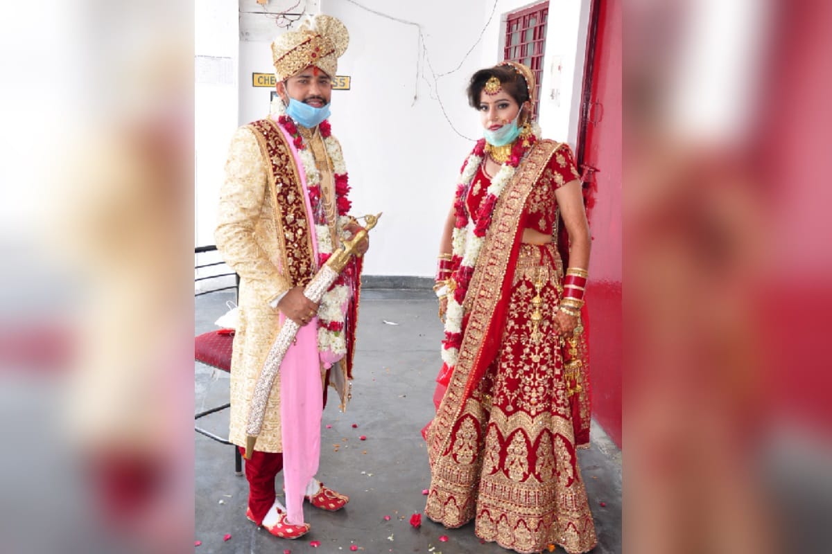 Saharanpur Uttar Pradesh Lockdown Latest News Update Today, Married with social distancing in the city