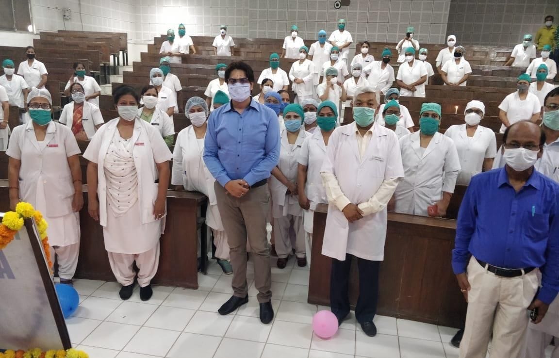 to win the covid 19 the service of nurses is  important