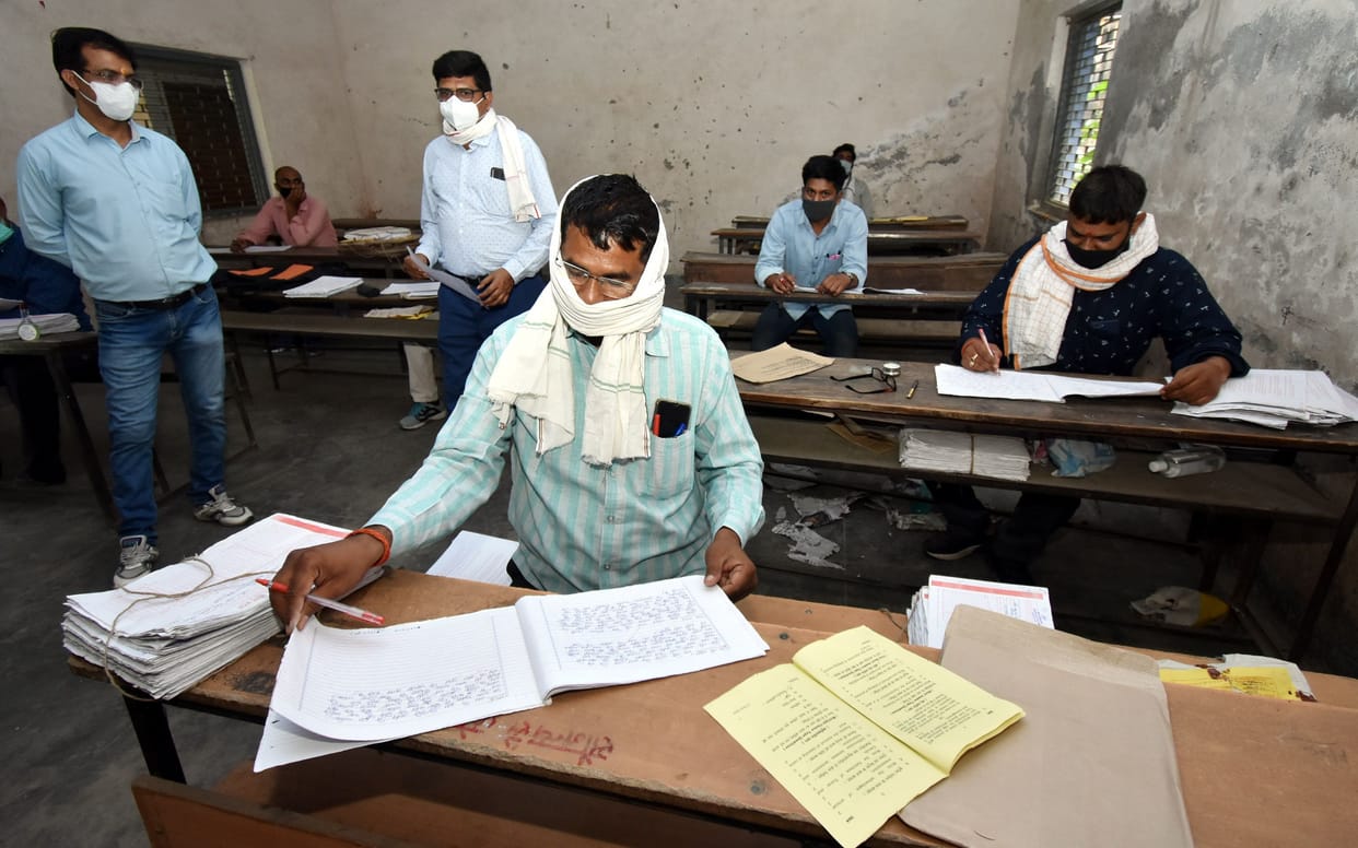valuation of the copies of up board started