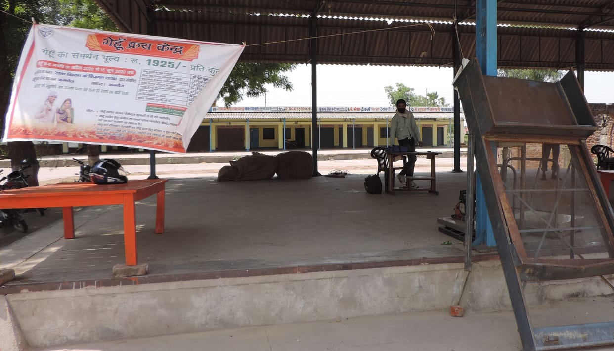 wheat procuremwnt reduction in kannauj
