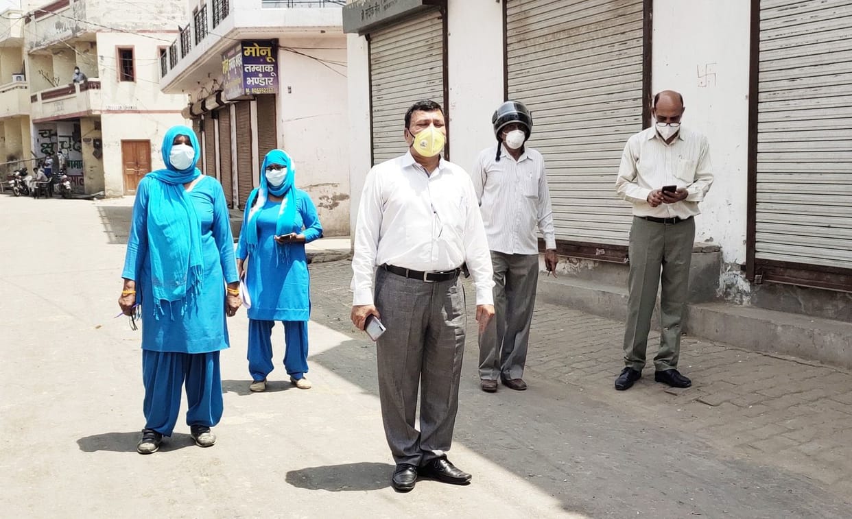 Containment Zone made Sinhamar Mohalla and Rasidan village of the city