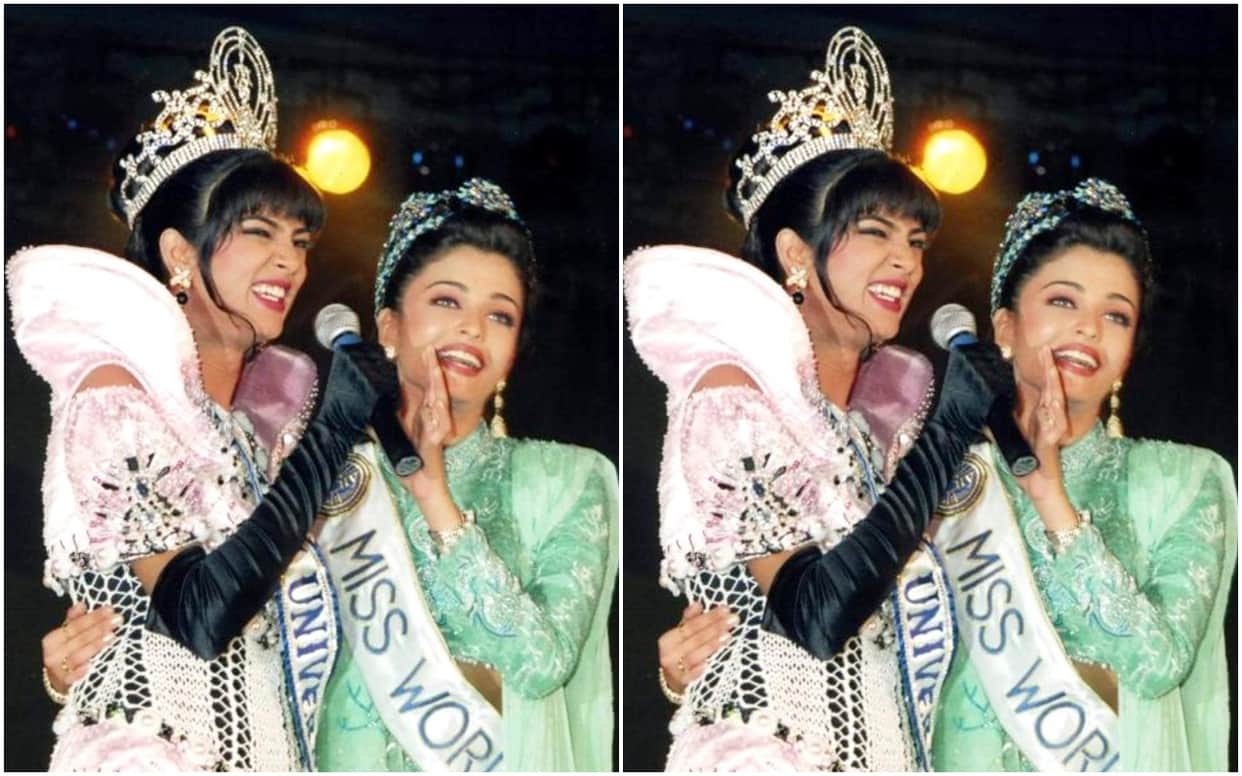 Throwback Thursday Aishwarya Rai Bachchan And Sushmita Sen Beauty Queens