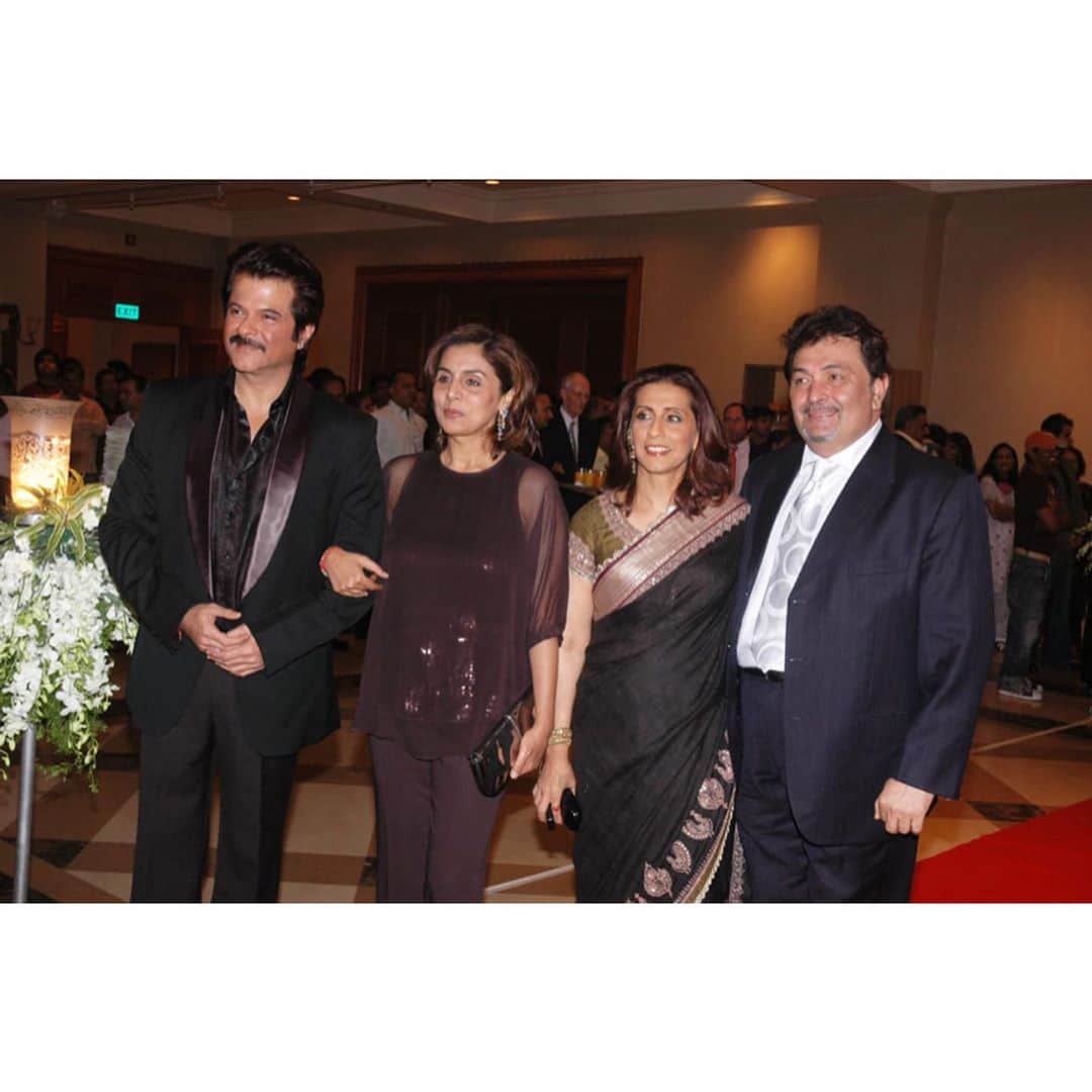 Anil Kapoor Remembering Rishi Kapoor with shared photo of Ranbir Kapoor and Sonam Kapoor launching party