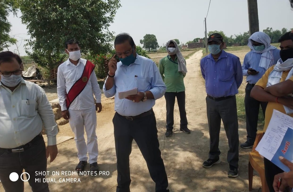 mainuddinpur blocked after becoming a corona positive case