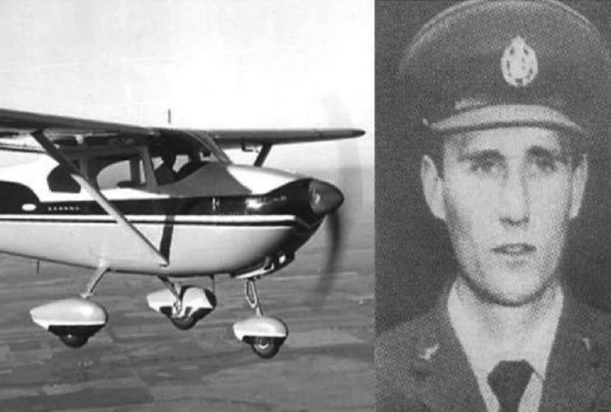Disappearance of Frederick Valentich an Australian pilot who missing mysteriously with his aircraft Cessna 182