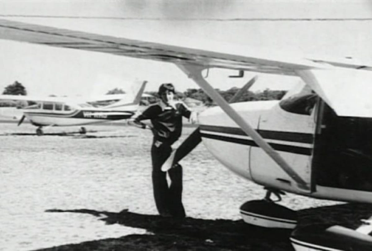 Disappearance of Frederick Valentich an Australian pilot who missing mysteriously with his aircraft Cessna 182