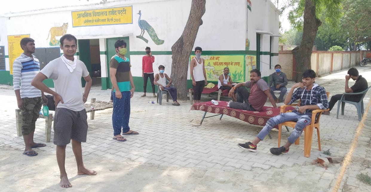 Migrants worry about villagers