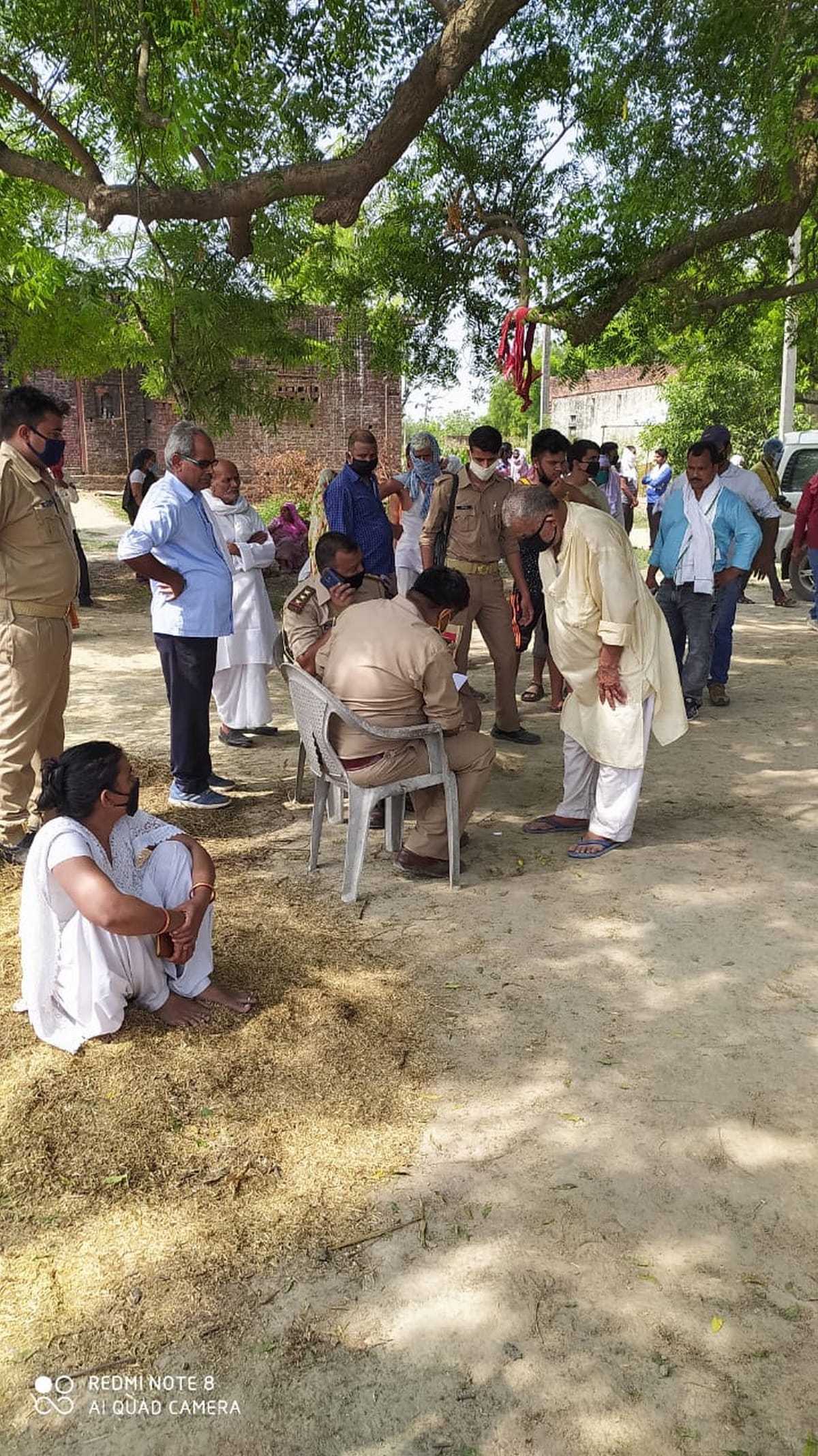 Killing of a farmer sleeping outside house with a brick head in ghazipur