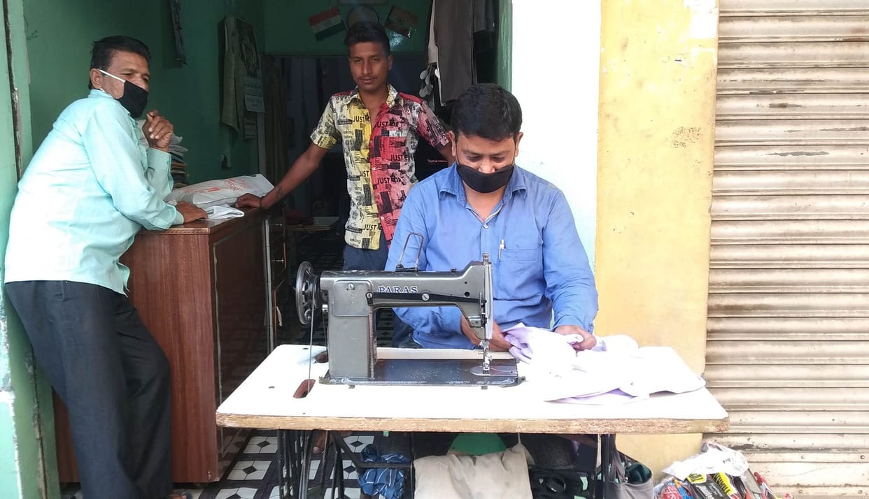 Relief on opening of sewing shop after 50 days