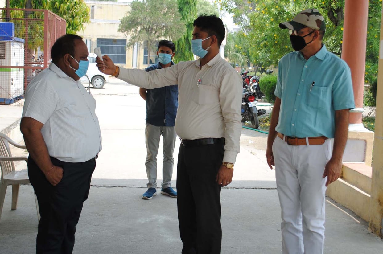 Evaluation of 12698 answer sheets on the third day