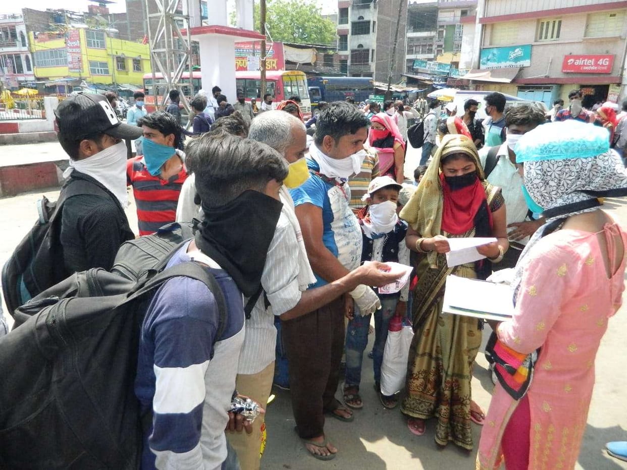3012 workers arrived from Rajkot and Jodhpur