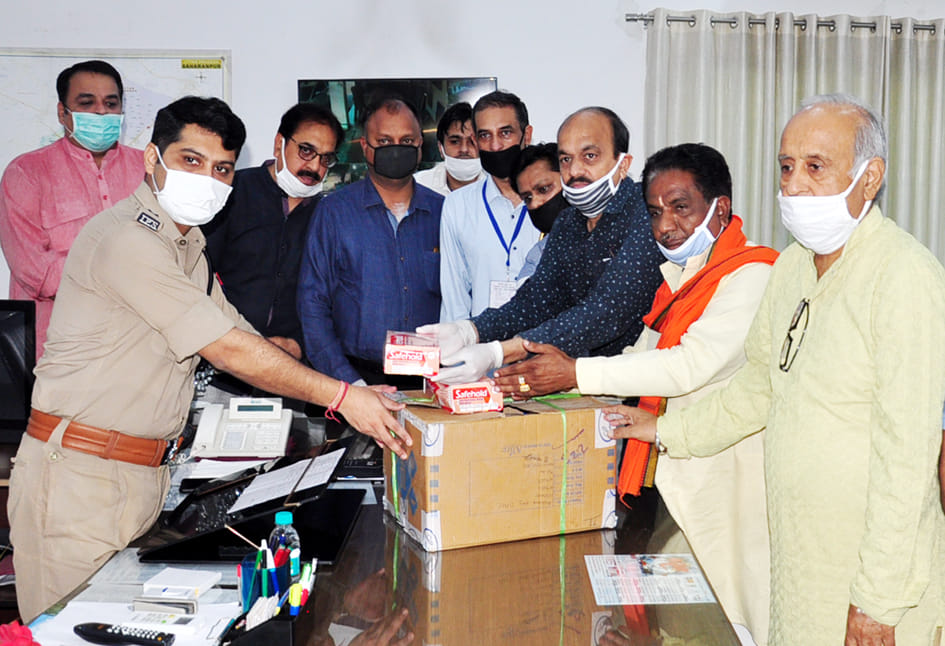 Karma warriors engaged in helping the needy