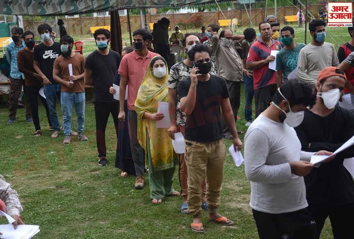 lockdown in Jammu Kashmir (J&K) news in Hindi, 1100 Kashmiris reach Srinagar from Bengaluru Goa and other states