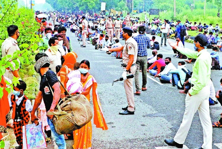 Coronavirus, Lockdown, Question Raised- How Migrant Workers Reached ISBT During Curfew