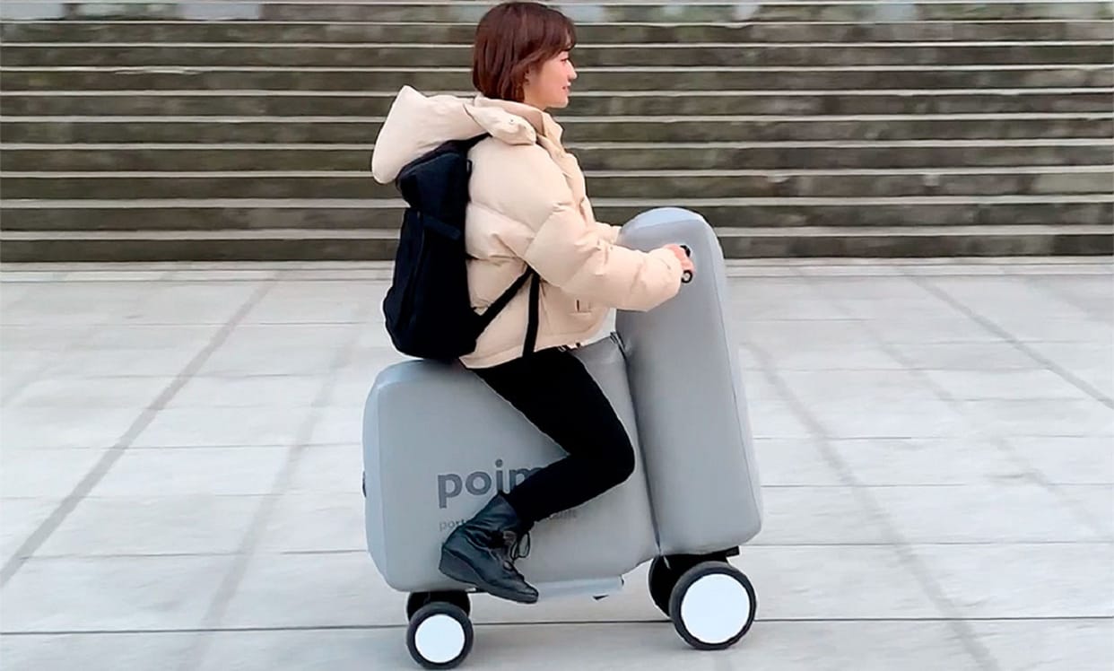 poimo electric scooter university of tokyo japan electric vehicle market light electric scooter