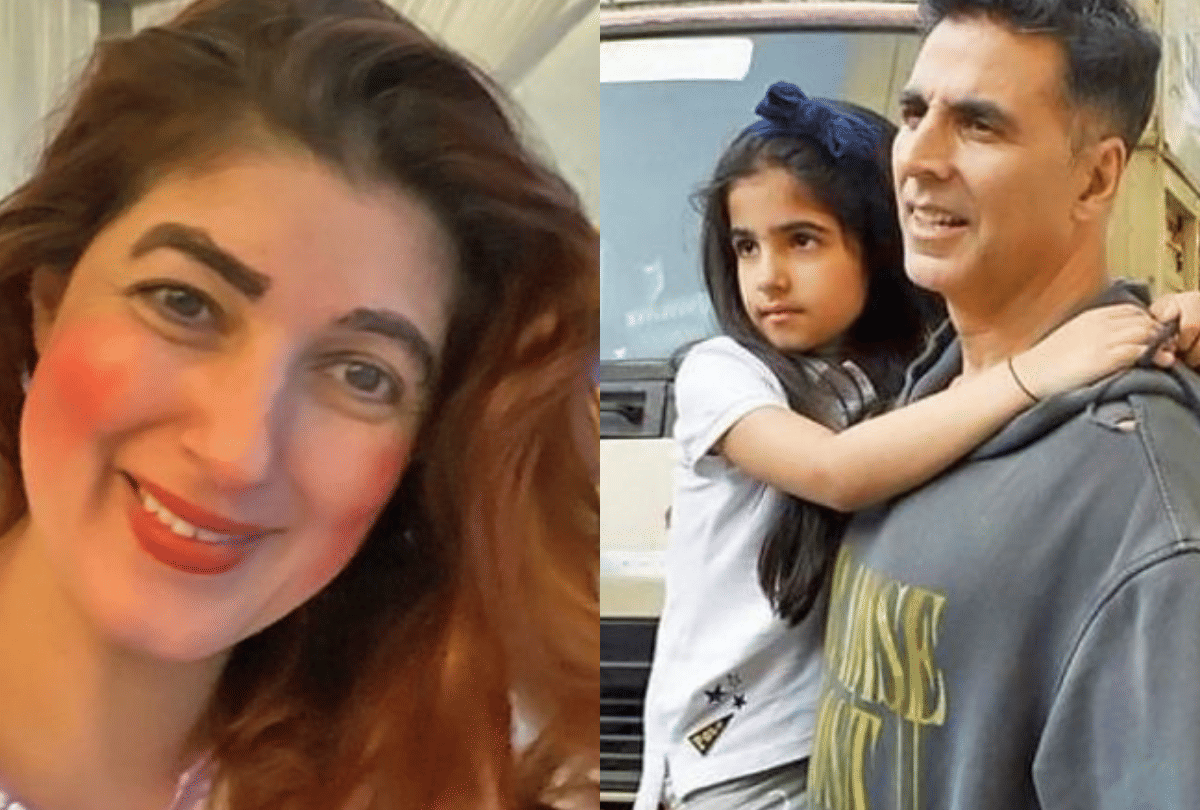 Akshay kumar wife and Former actor author Twinkle Khanna has shared a new picture with daughter Nitara