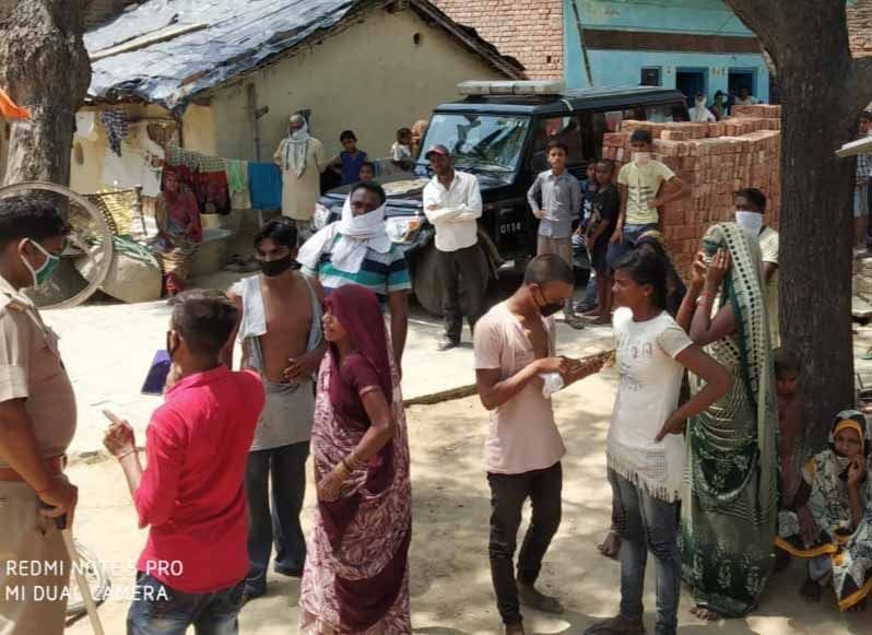 beating of corona warrior in phoolpur of prayagraj