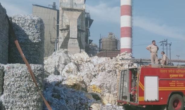 60 million loss due to paper mill fire