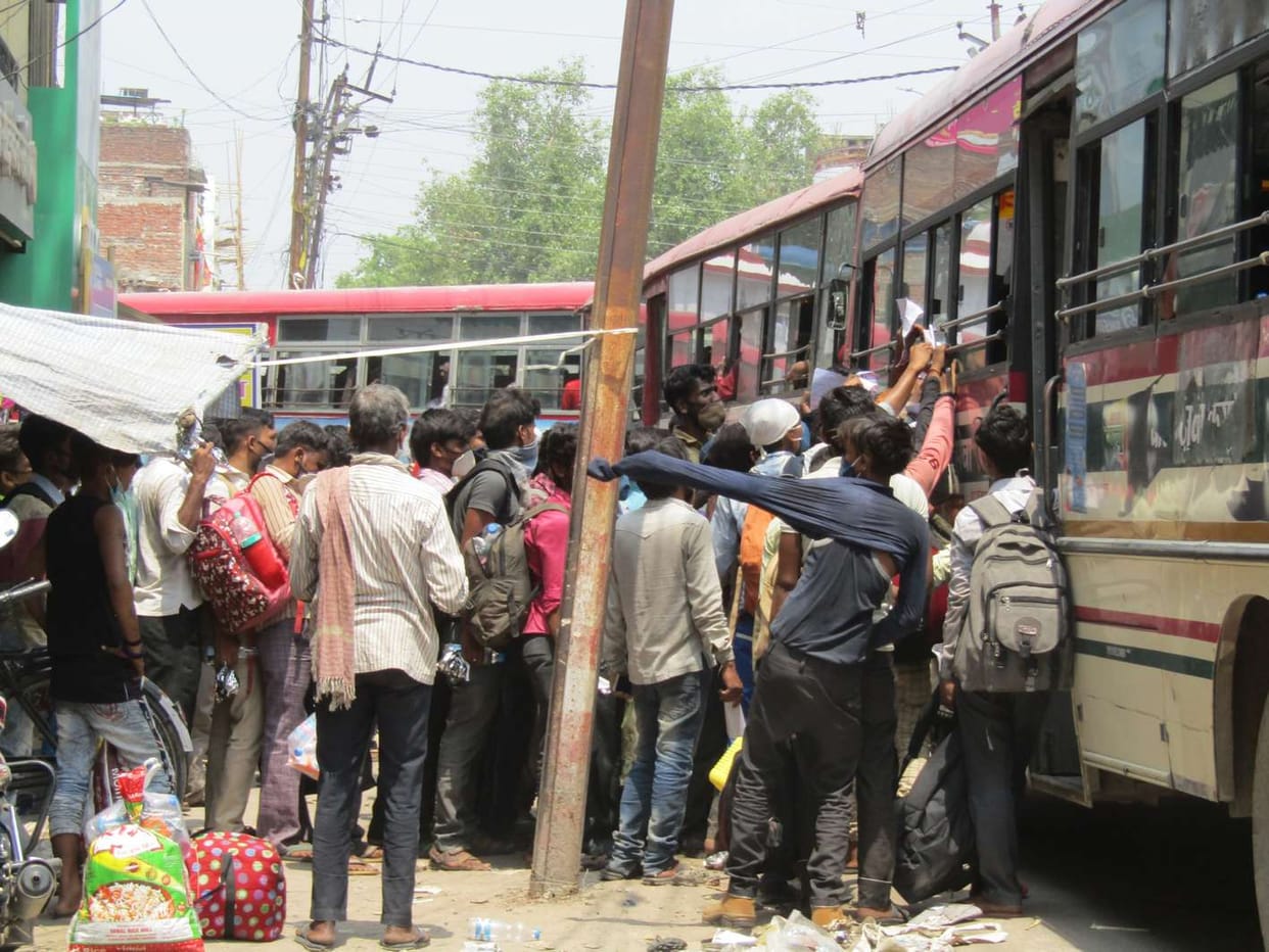 3288 laborers arrived by laborers special train
