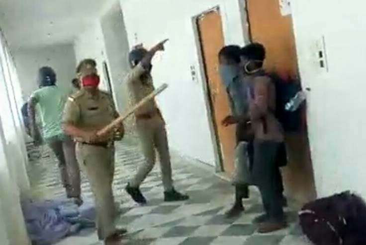 Migrants create ruckus at the shelter site, video viral