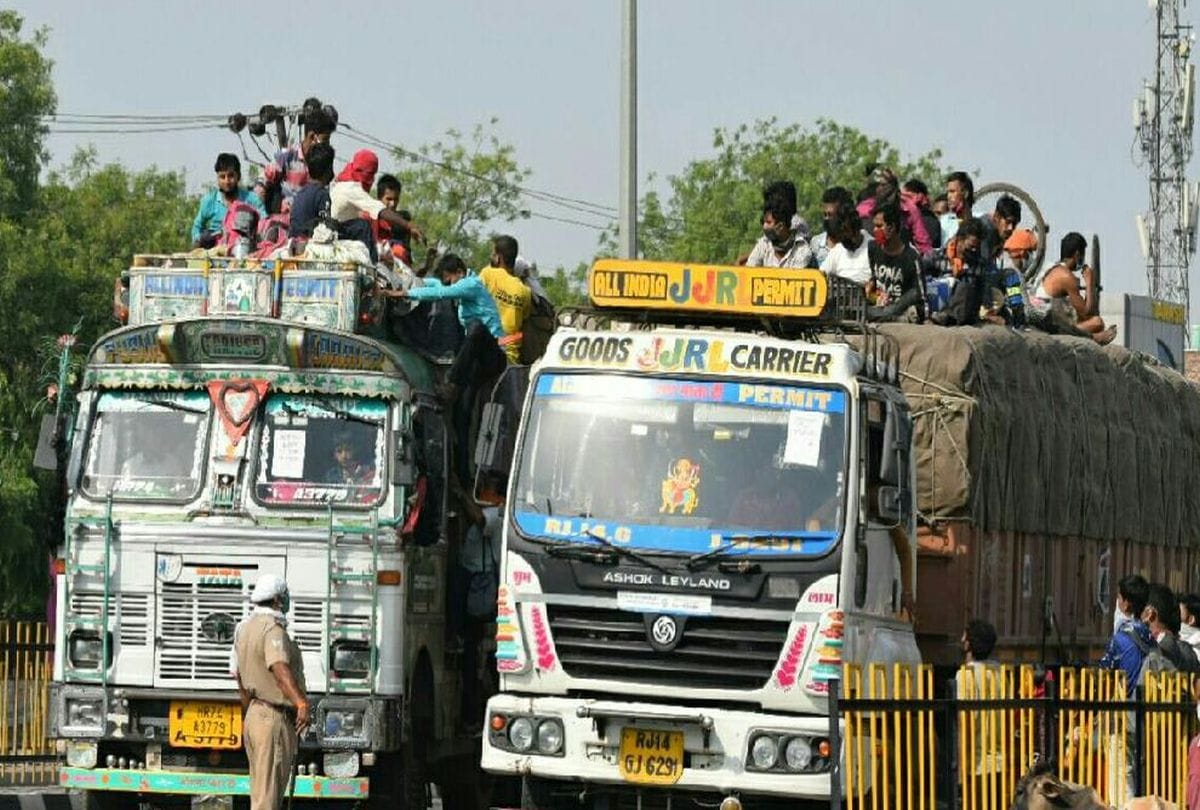 Migrant Workers Wants To Reach Home Foot Travel In Lockdown