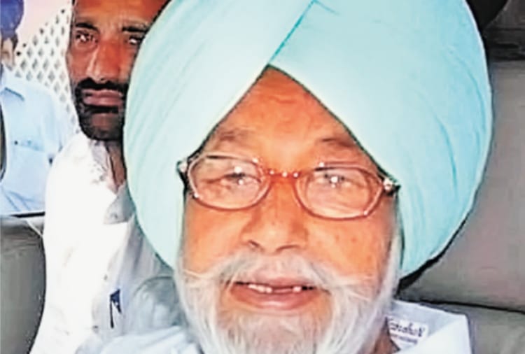 Punjab finance minister Manpreet Singh Badal’s Father Gurdas Singh Badal passed away