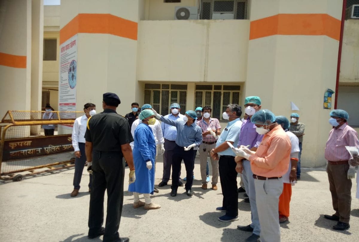 beds to be increased in isolation and quarantine wards of SN Medical College agra