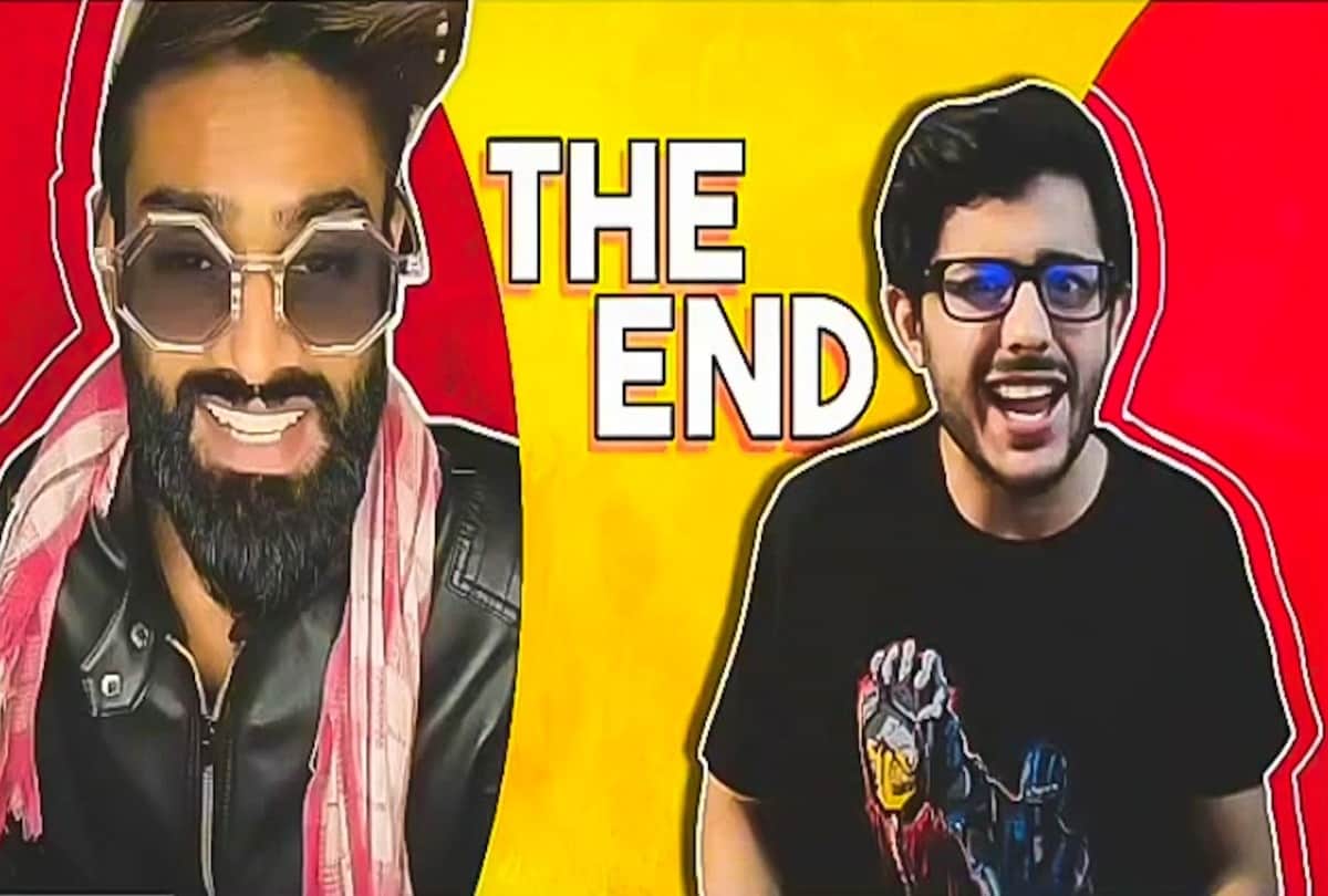 CarryMinati TikTok Roast Video Know About Whole War Between Youtuber vs Tiktok Amir Siddiqui