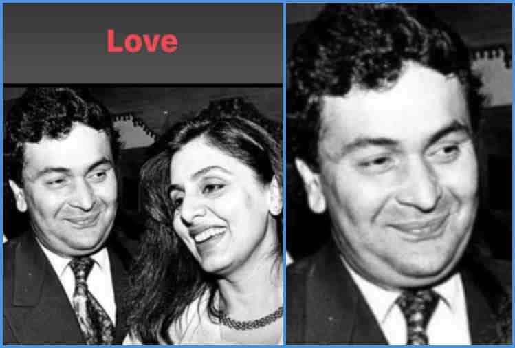 riddhima kapoor missing her father rishi kapoor share photos