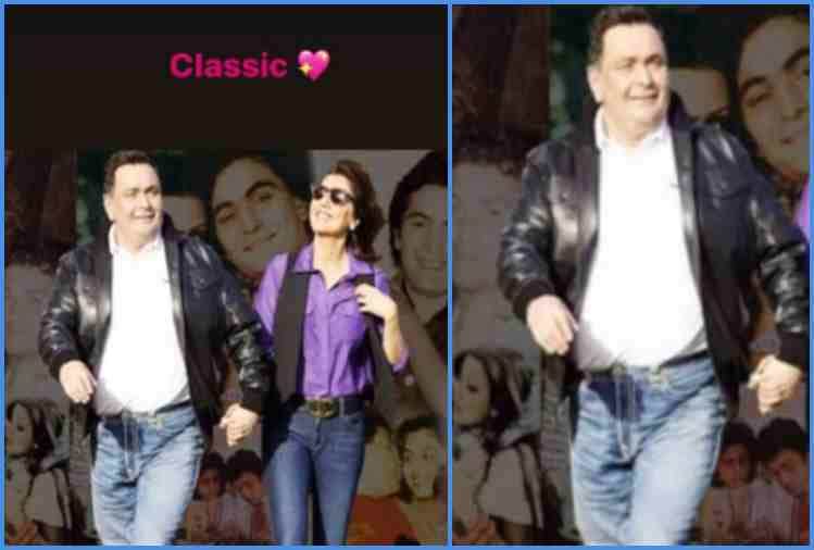 riddhima kapoor missing her father rishi kapoor share photos