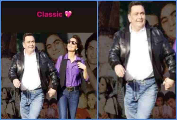riddhima kapoor missing her father rishi kapoor share photos
