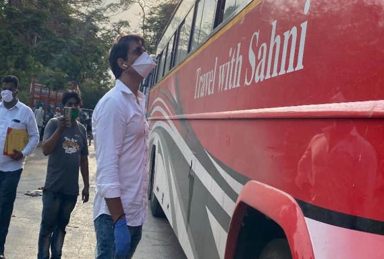 Sonu Sood has arranged buses for UP migrant actor said its emotional journey