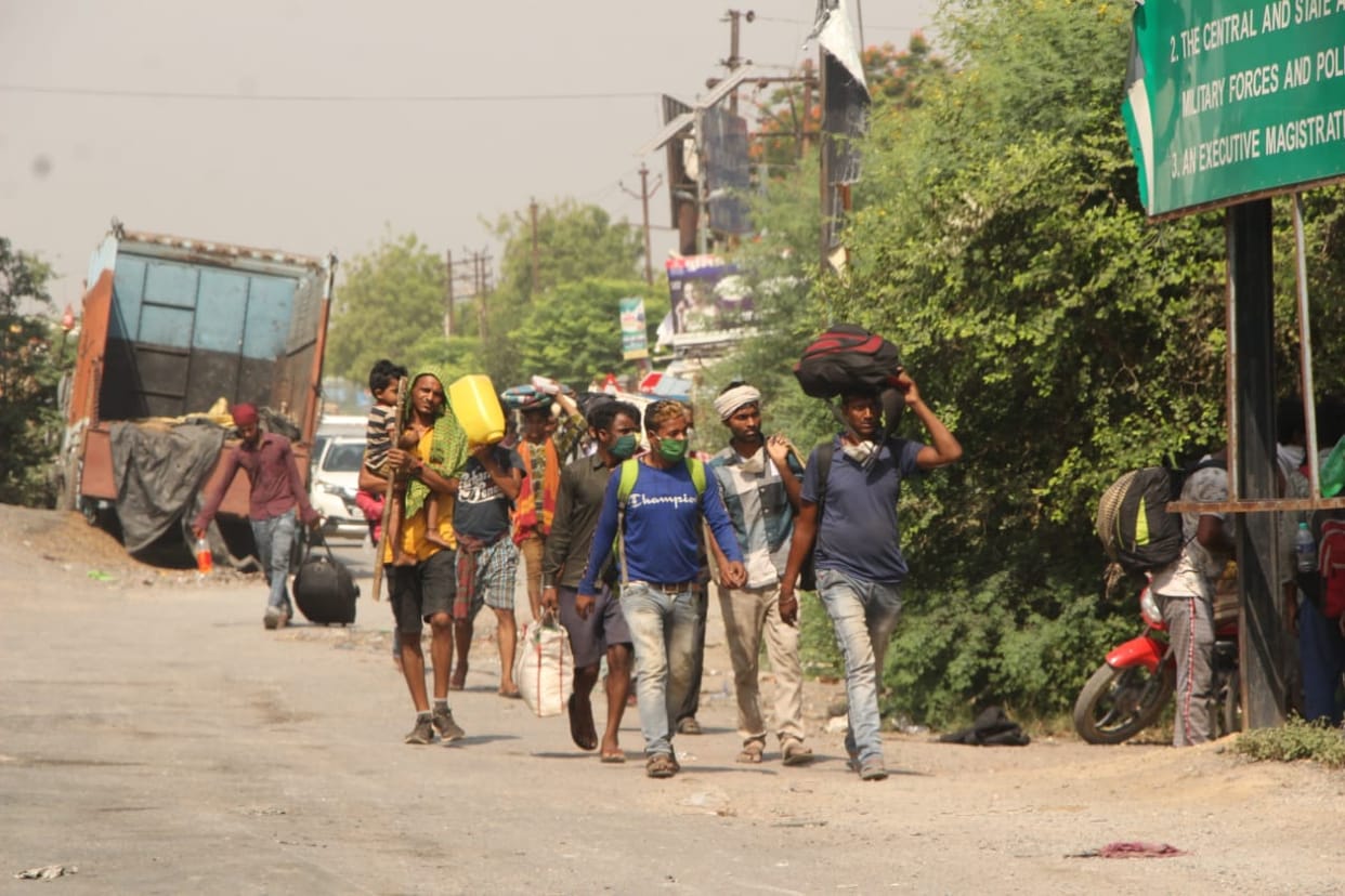 Continuation of migrants from Maharashtra, Gujarat and Delhi continues