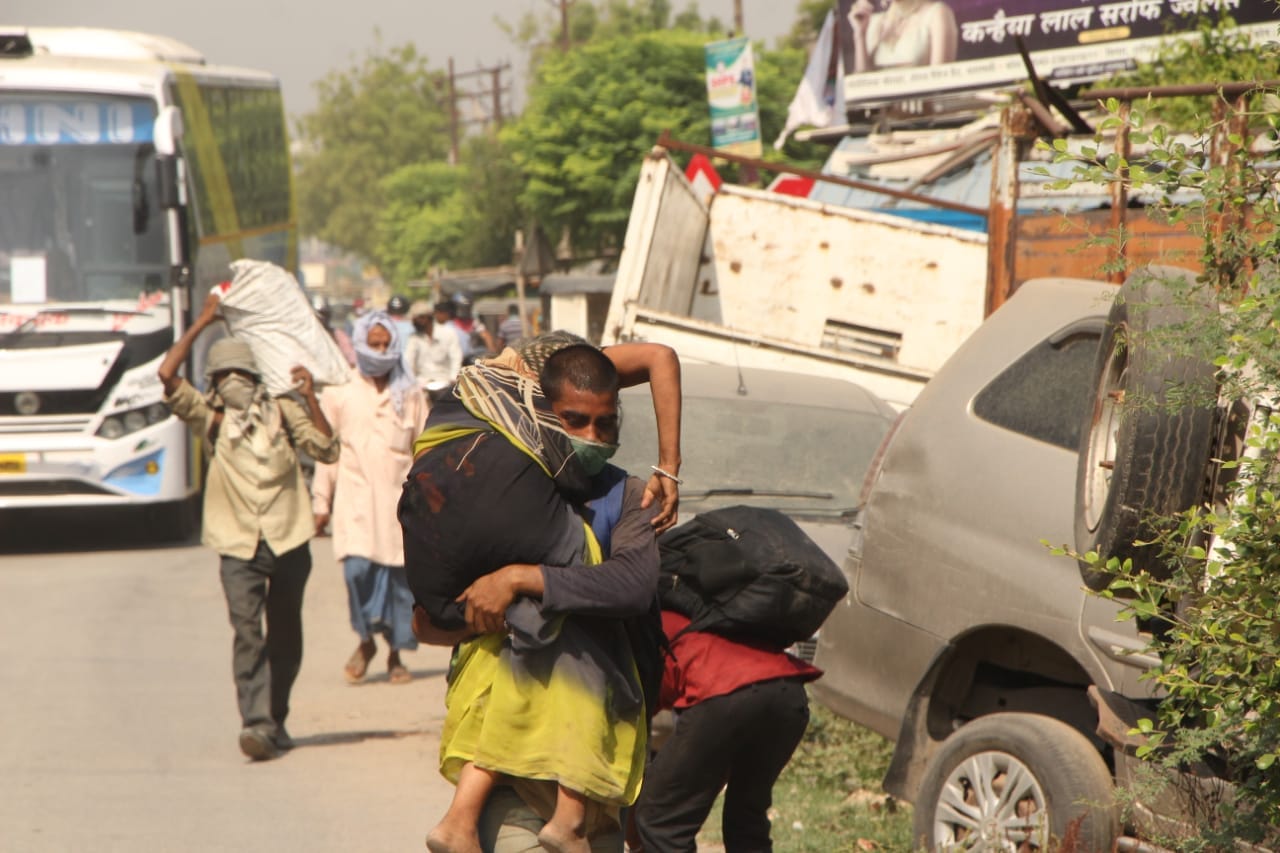 Continuation of migrants from Maharashtra, Gujarat and Delhi continues
