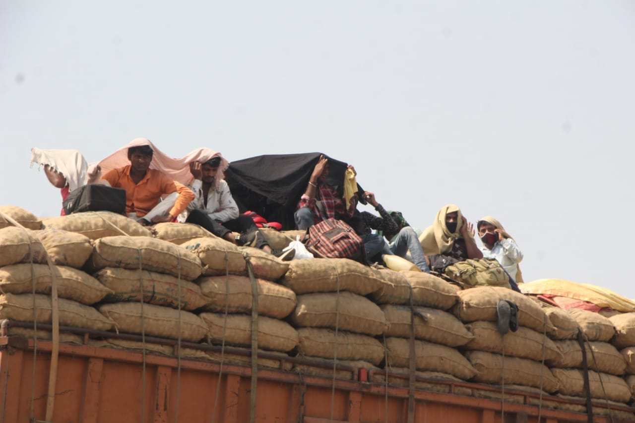 Continuation of migrants from Maharashtra, Gujarat and Delhi continues