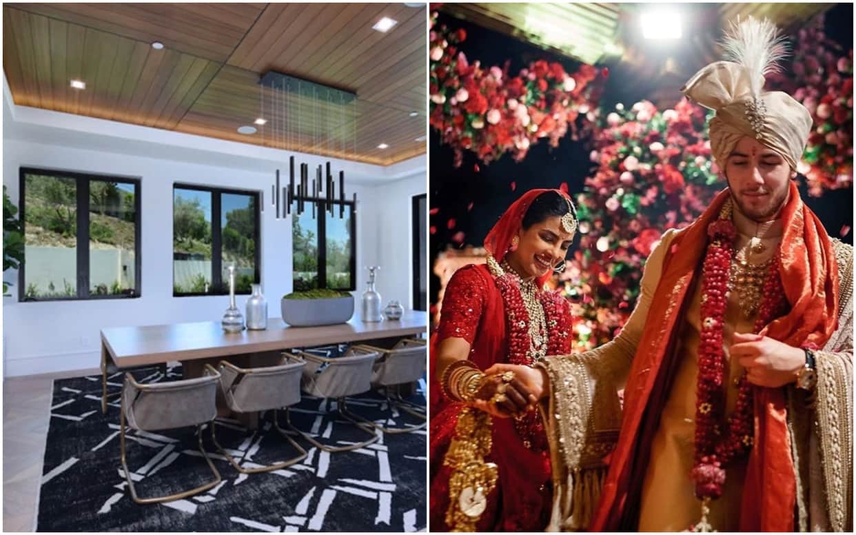 Priyanka Chopra And Nick Jonas Luxury Home 20000 square fit In Los Angeles Inside pictures