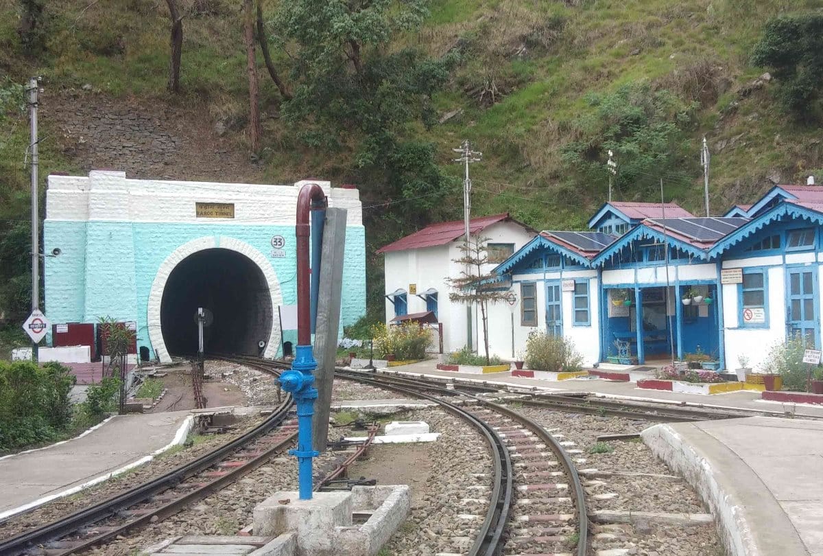Electricity was produced at Barog railway station during British rule