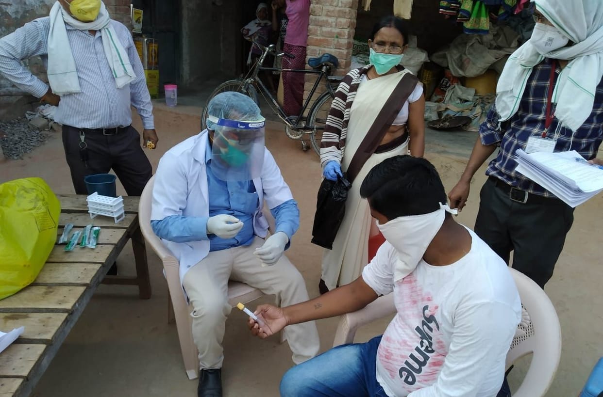 ICMR team took 140 samples in six villages
