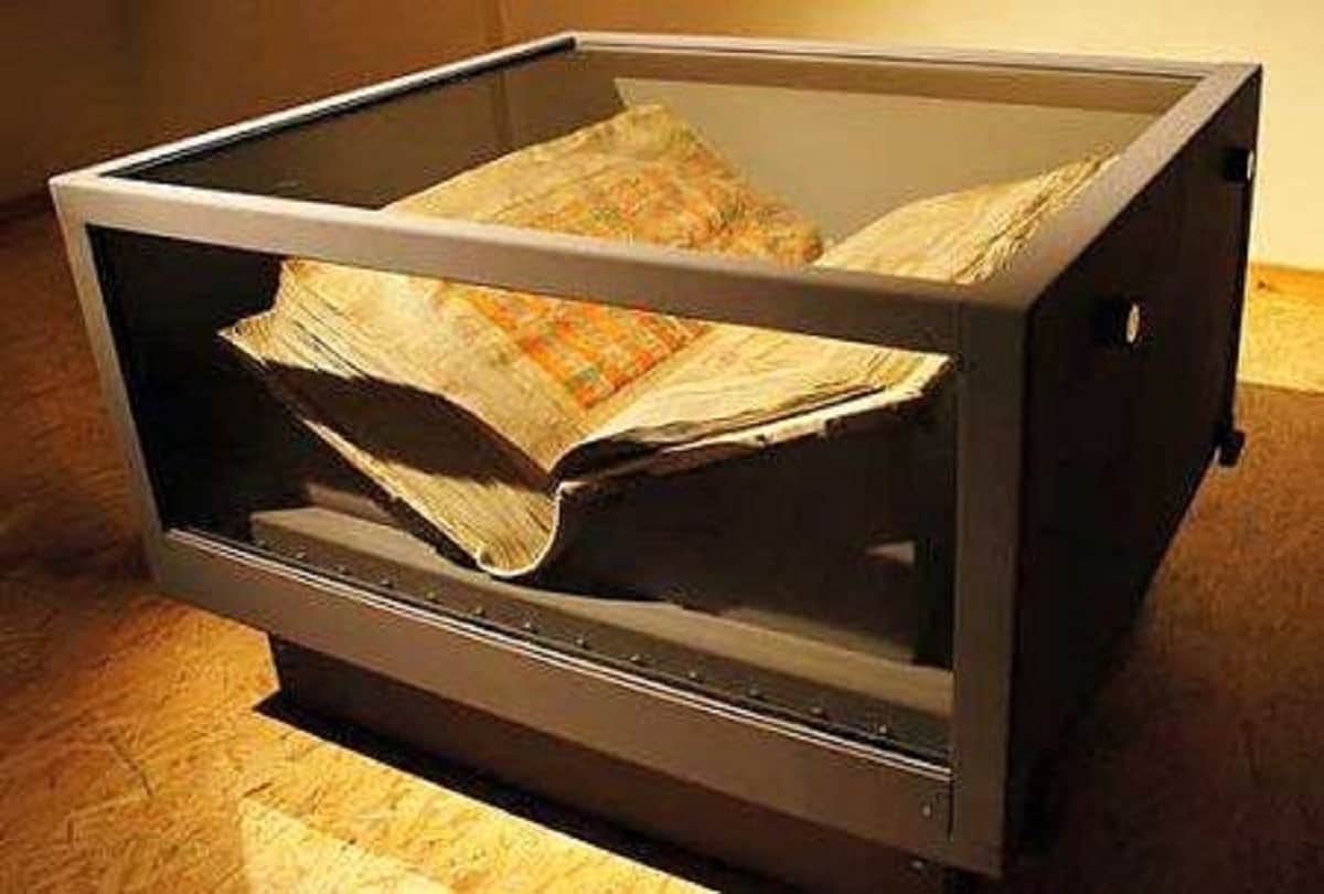The Devils Bible or Codex Gigas written in only one night by mysterious writer