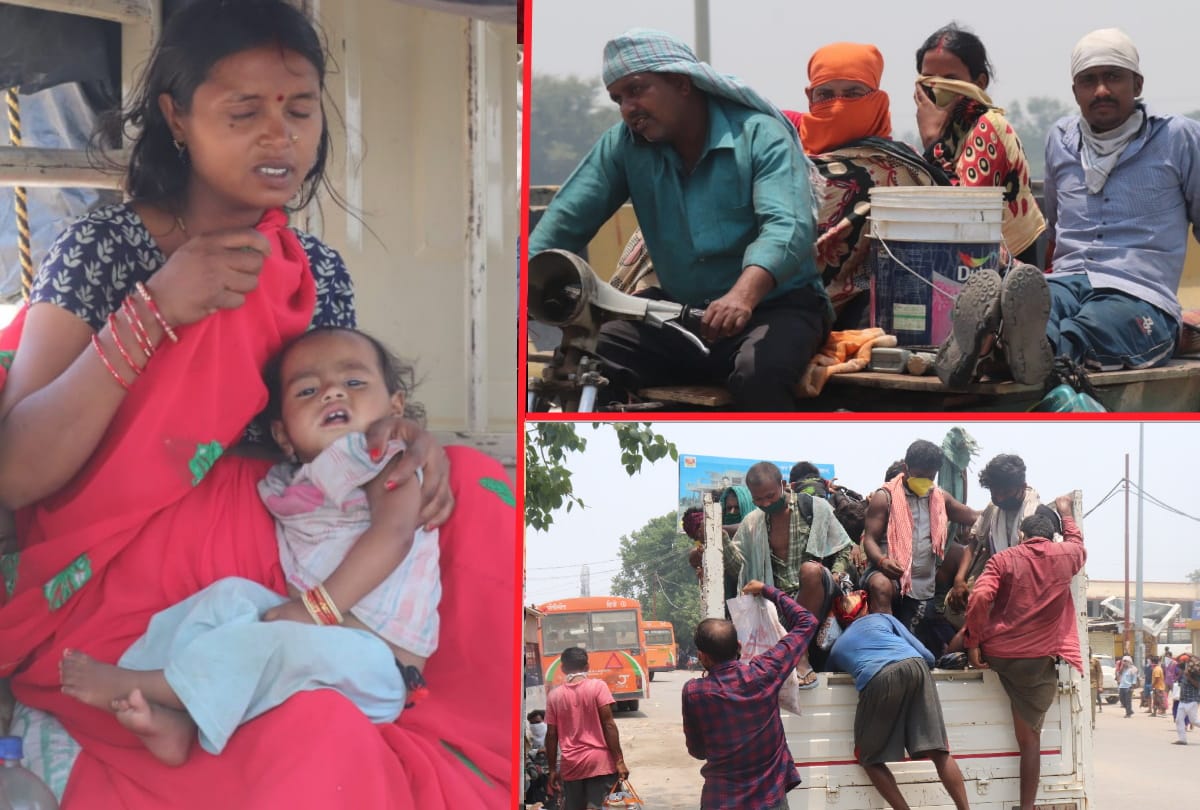 Top ten Migrant workers latest photos in Gorakhpur