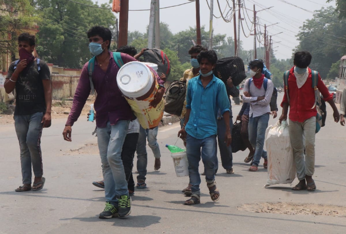 Ten special train reached Gorakhpur with migrant workers