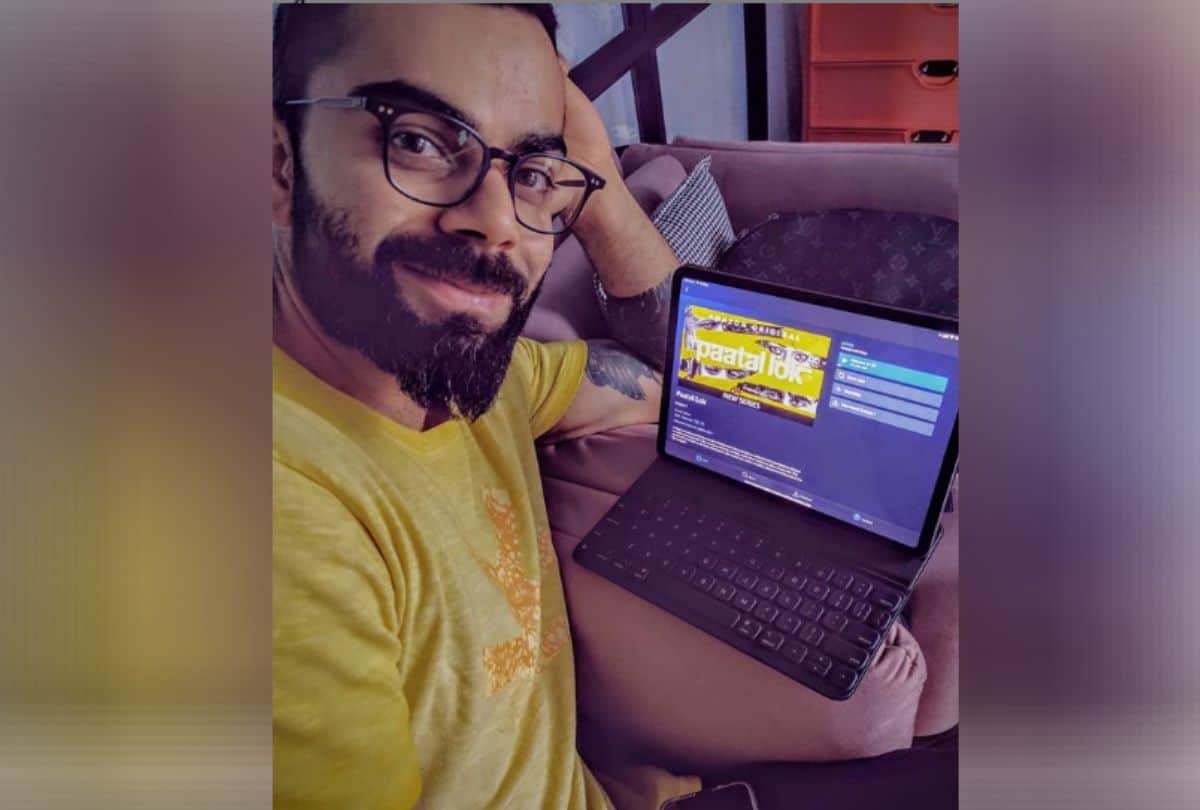 after anushka sharma now virat kohli share paatal lok photo