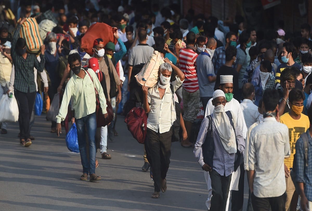 Migrant workers returned in up to be provided work in manufacturing factories after quarantine period