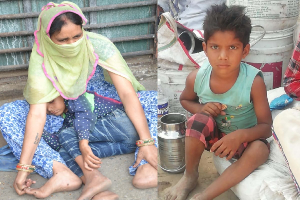 Shamli, Uttar Pradesh Lockdown Latest News Update, Fatigue and blisters in feet of workers during walking for long journey