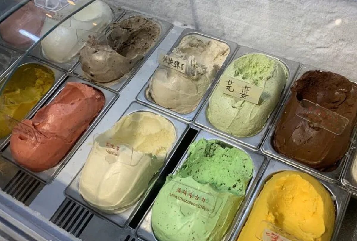 Hong Kong shop offers tear gas flavored ice cream in support of protest movement against China
