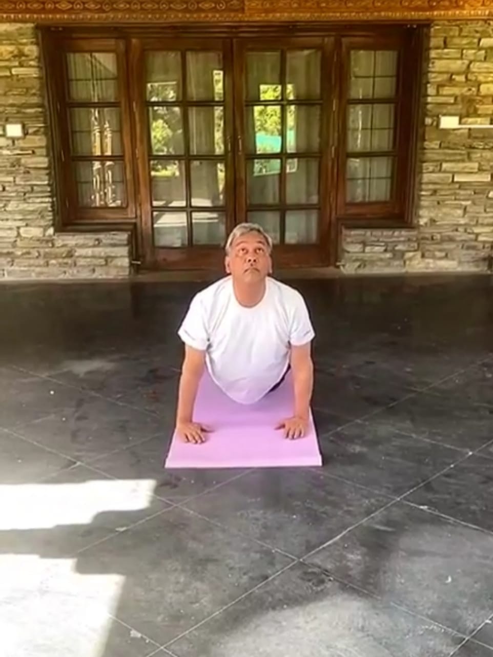 Lockdown 3.0 in Uttarakhand Latest News Update : cm does surya namaskar