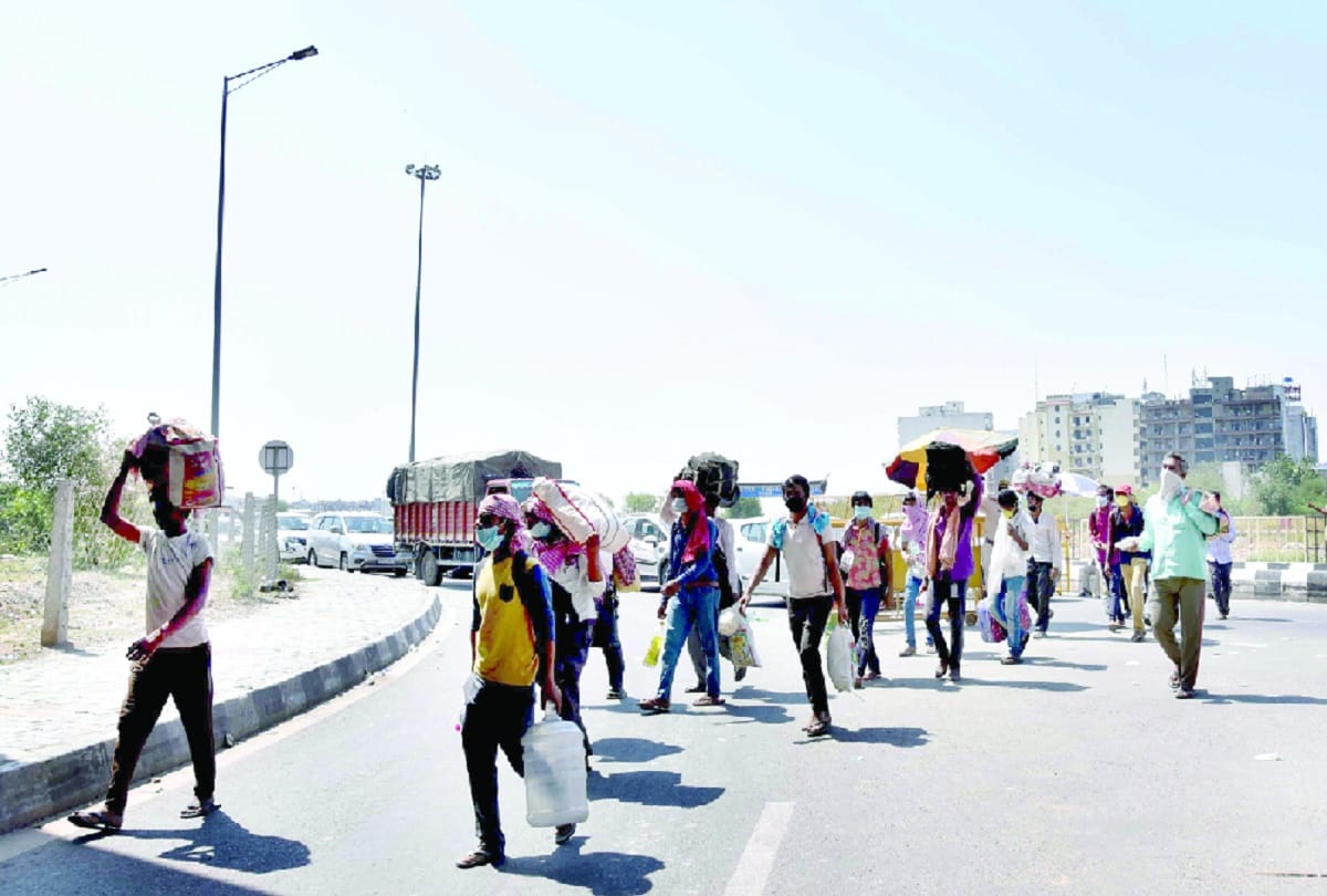 Delhi government will stop pedestrians will arrange shelter and train