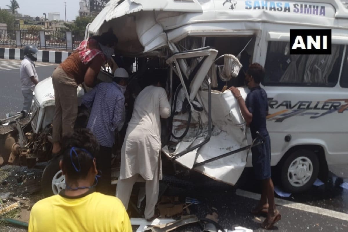 Accident with Migrant workers: 32 migrant laborers injured in road accidents in West Bengal and Madhya Pradesh