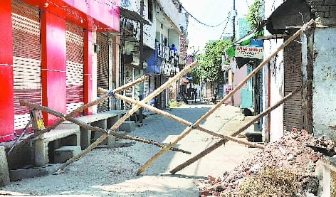 Silence in the streets of new hotspot biharpur